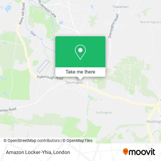 Amazon Locker-Yhia map