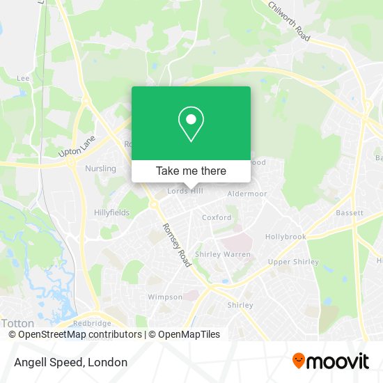 Angell Speed map