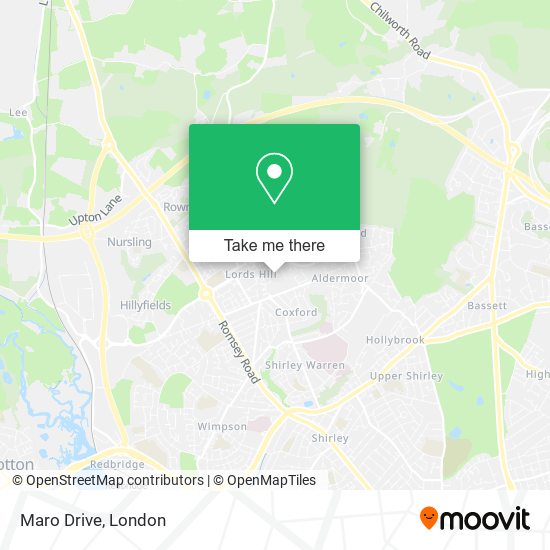 Maro Drive map