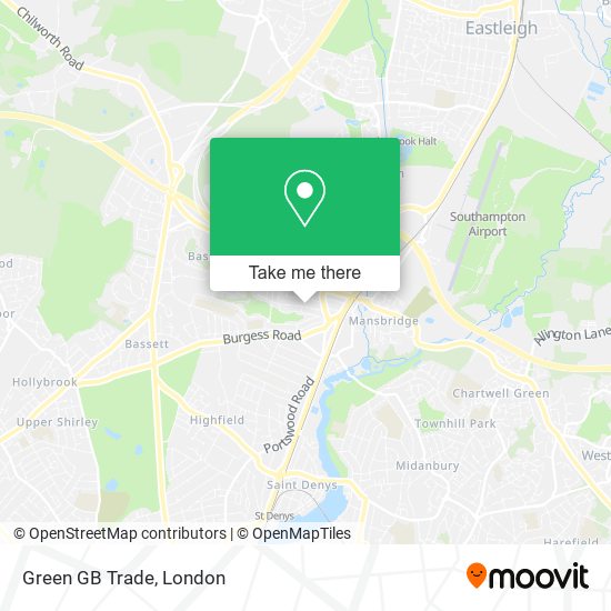 Green GB Trade map