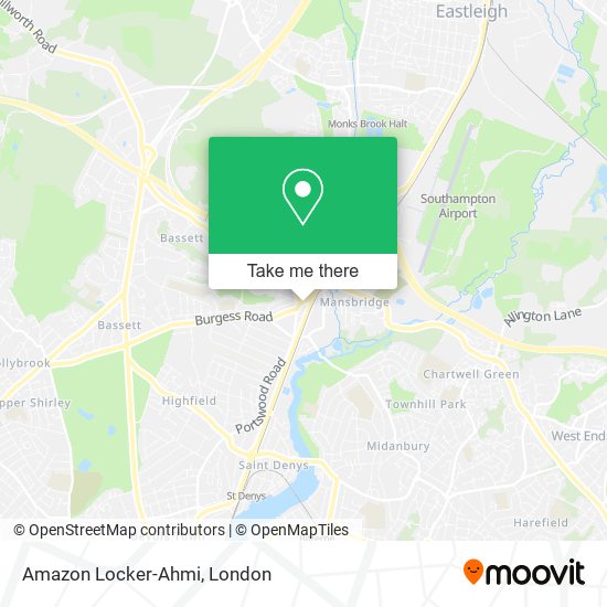 Amazon Locker-Ahmi map