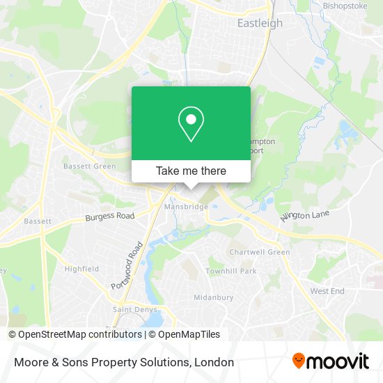 Moore & Sons Property Solutions map