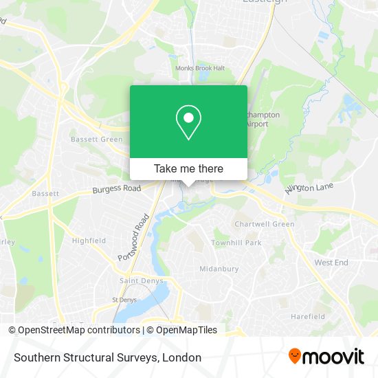 Southern Structural Surveys map