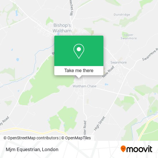 Mjm Equestrian map