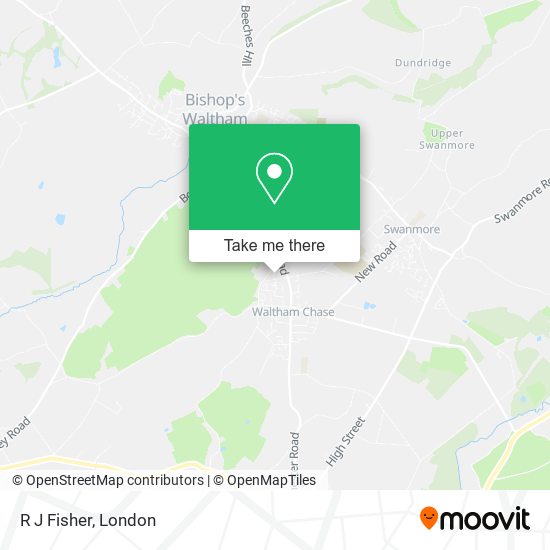 R J Fisher map