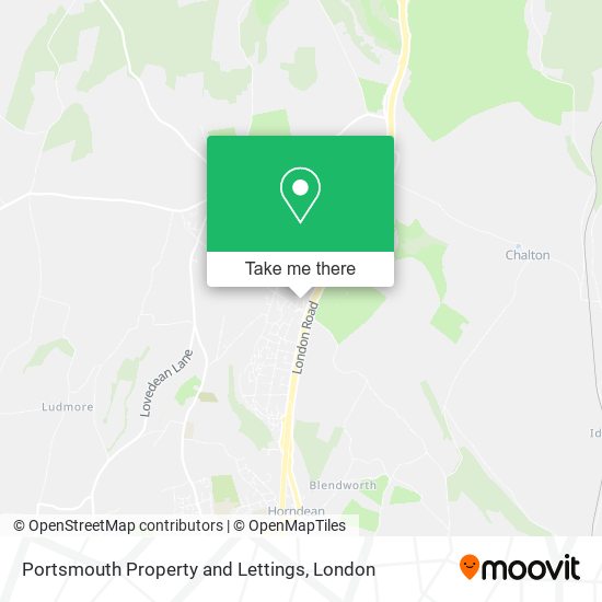 Portsmouth Property and Lettings map