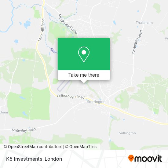 K5 Investments map
