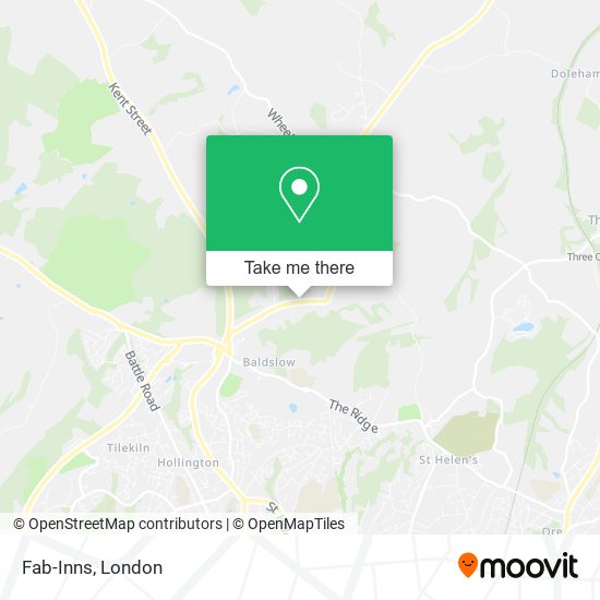Fab-Inns map