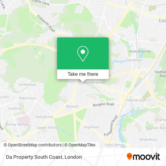 Da Property South Coast map