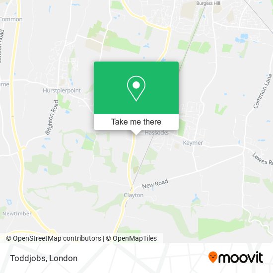 Toddjobs map