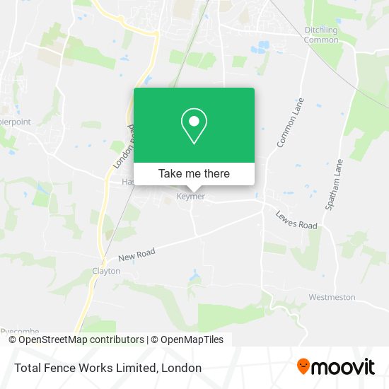 Total Fence Works Limited map