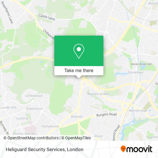 Heliguard Security Services map
