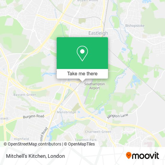 Mitchell's Kitchen map