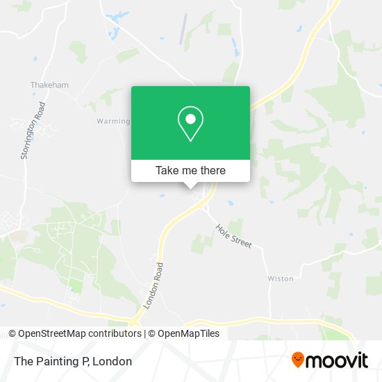 The Painting P map