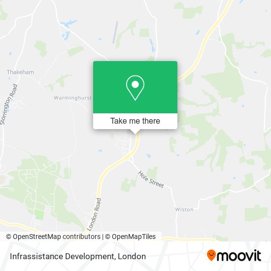 Infrassistance Development map