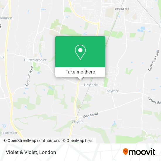Violet & Violet map