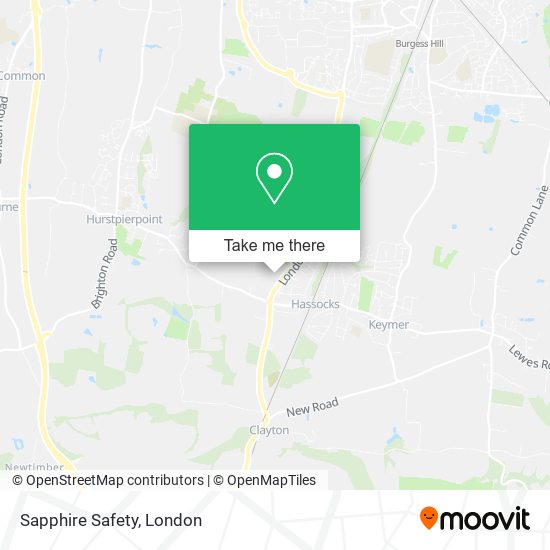Sapphire Safety map