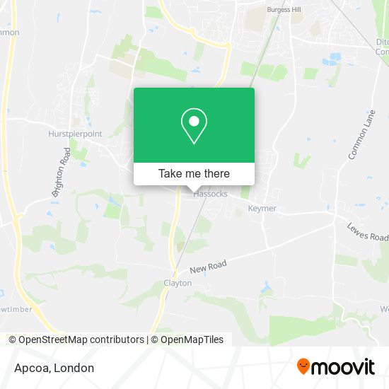 Apcoa map