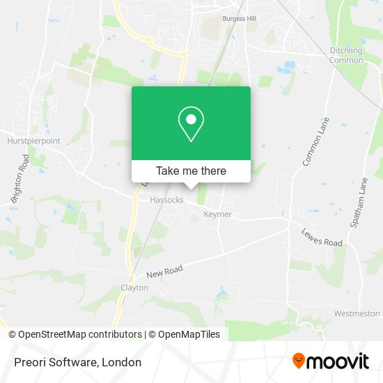 Preori Software map