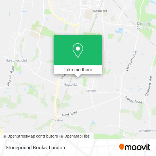Stonepound Books map