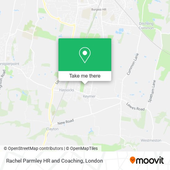 Rachel Parmley HR and Coaching map