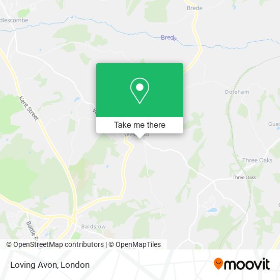 Loving Avon map