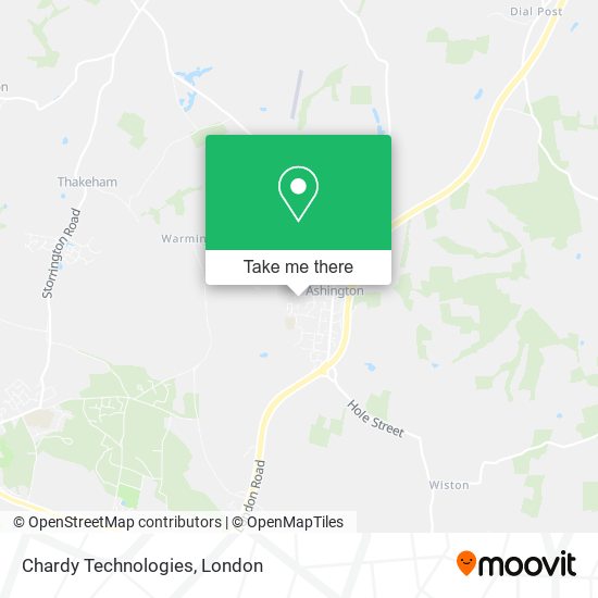 Chardy Technologies map