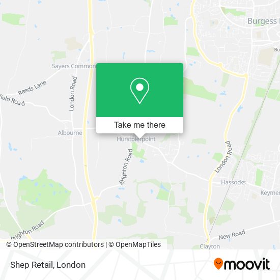 Shep Retail map