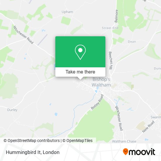 Hummingbird It map