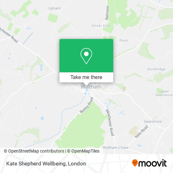 Kate Shepherd Wellbeing map