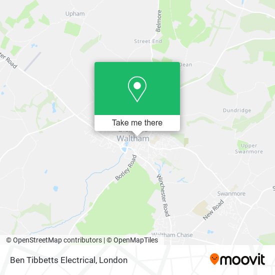 Ben Tibbetts Electrical map