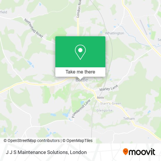 J J S Maintenance Solutions map