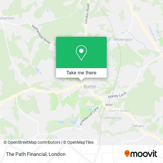 The Path Financial map