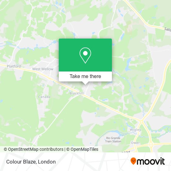 Colour Blaze map