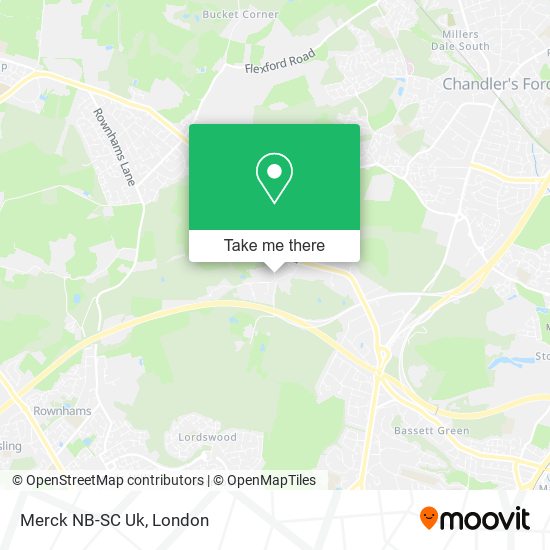Merck NB-SC Uk map