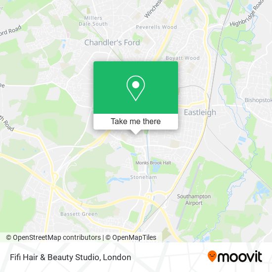 Fifi Hair & Beauty Studio map