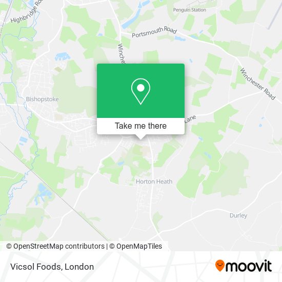 Vicsol Foods map