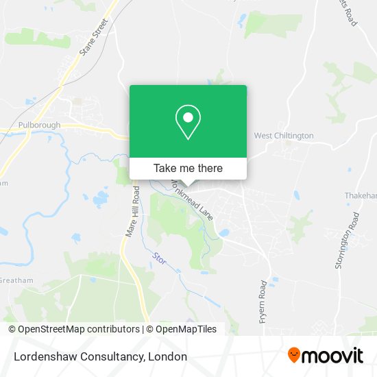 Lordenshaw Consultancy map