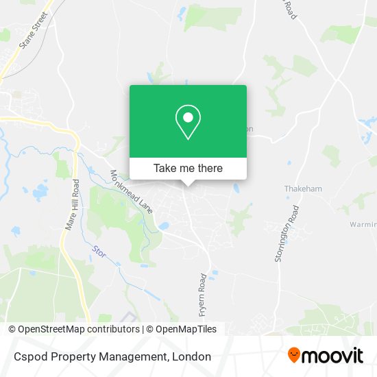 Cspod Property Management map