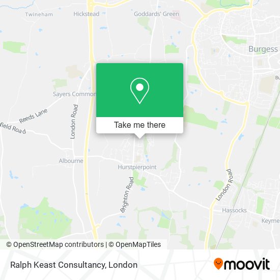 Ralph Keast Consultancy map