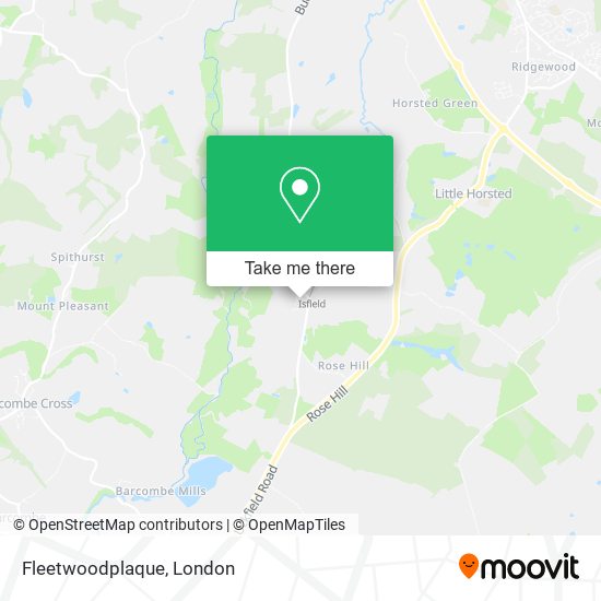 Fleetwoodplaque map