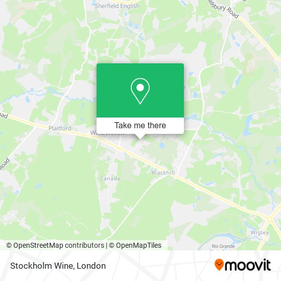 Stockholm Wine map