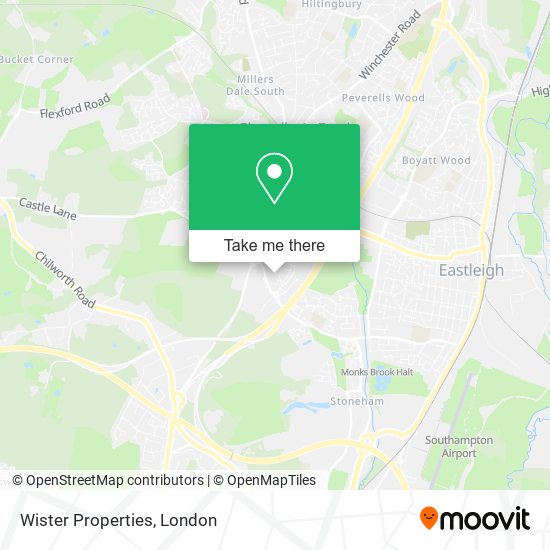 Wister Properties map
