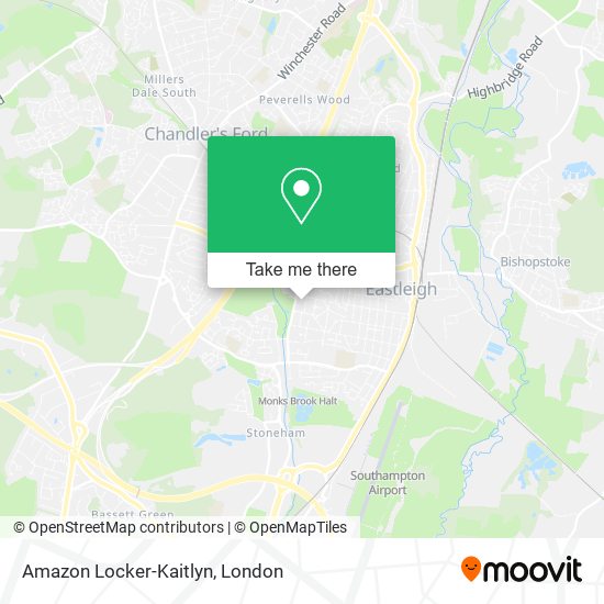 Amazon Locker-Kaitlyn map
