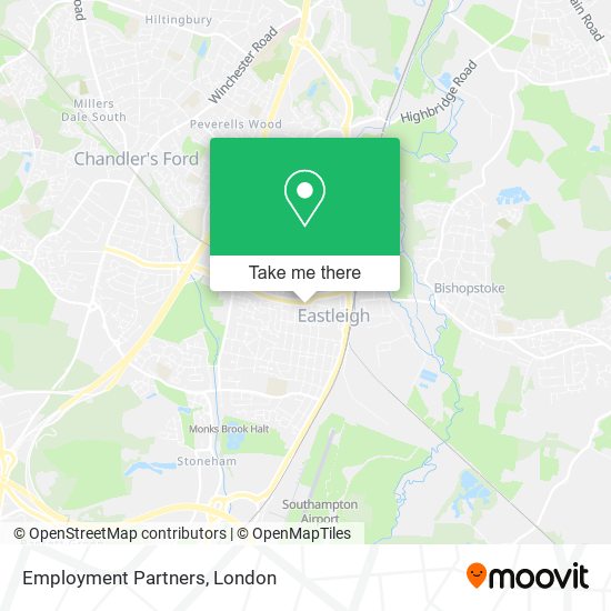 Employment Partners map