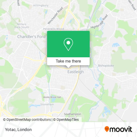 Yotac map