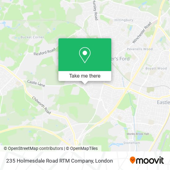 235 Holmesdale Road RTM Company map