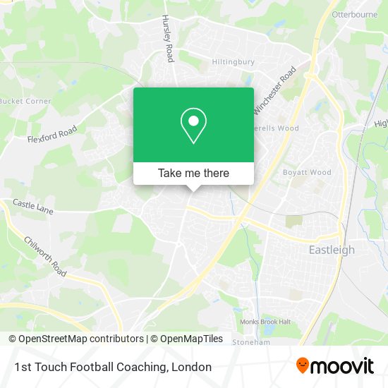 1st Touch Football Coaching map