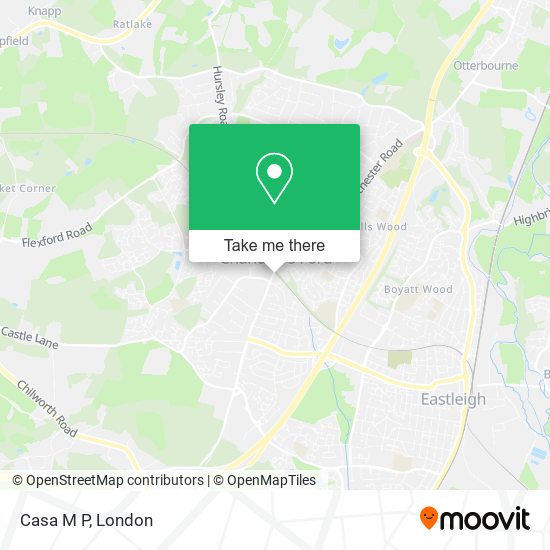 Casa M P map