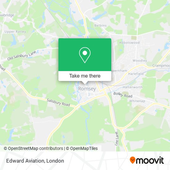 Edward Aviation map